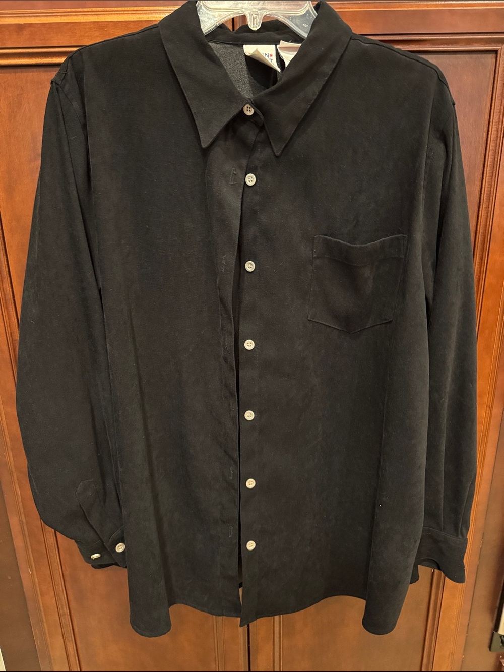 Classic Black women’s Button-Up Shirt